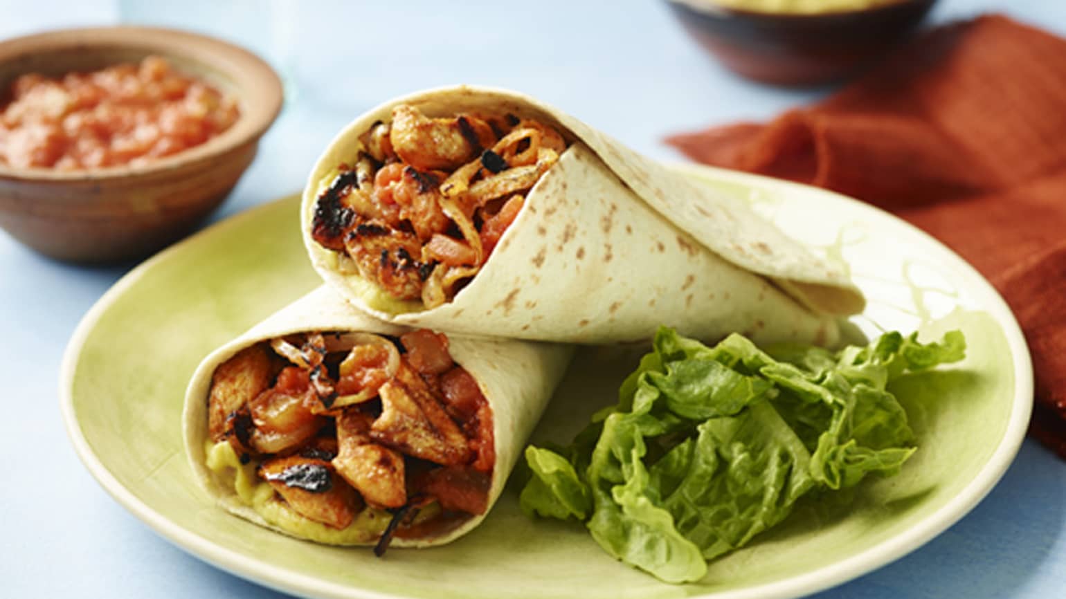 Char Grilled Chicken Fajitas 